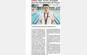 En route vers une compétition Nationale