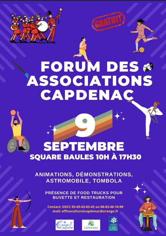 Forum des associations de Capdenac Gare