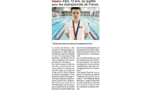 En route vers une compétition Nationale